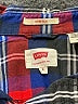 Levi's Plaid Red Short Sleeve Button-Down Shirt Size S - photo 7
