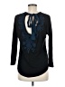 Akemi + Kin 100% Viscose Black Long Sleeve Top Size M (estimated) - photo 2