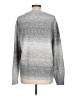 Express Metallic Silver Pullover Sweater Size L - photo 2