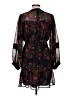 Topshop 100% Polyester Paisley Black Cocktail Dress Size 8 - photo 2