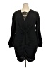 Shein Curve 100% Polyester Black Cocktail Dress Size 18 Plus (3) - photo 1