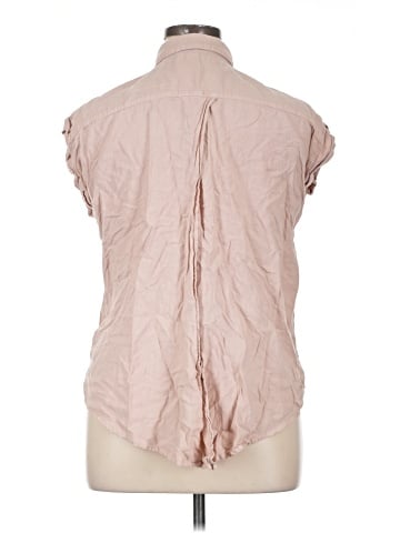 Harper Sleeveless Button-Down Shirt (view 2)