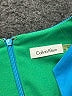 Calvin Klein Solid Teal Cocktail Dress Size 6 - photo 6
