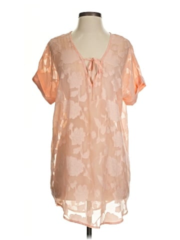 Francesca's Short Sleeve Blouse (view 1)