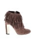 B Brian Atwood 100% Leather Brown Ankle Boots Size 7 - photo 1