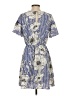 Sienna Sky 100% Polyester Print Blue Casual Dress Size S - photo 2