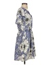 Sienna Sky 100% Polyester Print Blue Casual Dress Size S - photo 4
