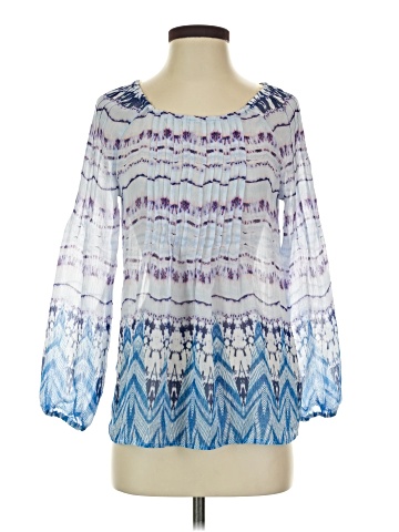 Vintage America Blues 3/4 Sleeve Blouse (view 1)