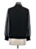 J.Crew 100% Polyester Black Long Sleeve Blouse Size S - photo 2