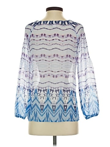 Vintage America Blues 3/4 Sleeve Blouse (view 2)