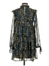 Lulus 100% Polyester Paisley Blue Casual Dress Size XS - photo 2