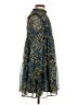 Lulus 100% Polyester Paisley Blue Casual Dress Size XS - photo 4