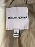 Sequin Hearts 100% Polyurethane Tan Jacket Size L - photo 6