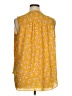Vince Camuto 100% Polyester Yellow Sleeveless Blouse Size 1X - photo 2