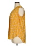 Vince Camuto 100% Polyester Yellow Sleeveless Blouse Size 1X - photo 5