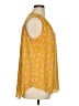 Vince Camuto 100% Polyester Yellow Sleeveless Blouse Size 1X - photo 4