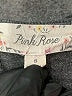 Pink Rose Gray Short Sleeve Henley Size S - photo 7