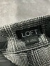 Ann Taylor LOFT Houndstooth Gray Dress Pants Size S - photo 4