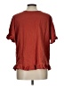 Unbranded Red Short Sleeve Blouse Size L - photo 2