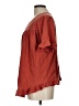 Unbranded Red Short Sleeve Blouse Size L - photo 5
