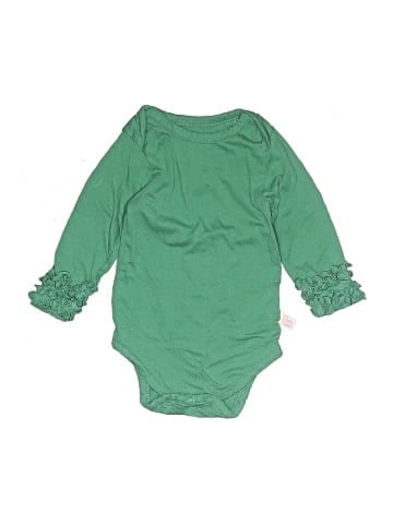 Ruffle Butts Long Sleeve Onesie (view 1)