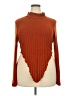 Shein Curve Orange Turtleneck Sweater Size 18 Plus (3) - photo 1