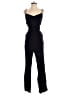 BCBGeneration 100% Rayon Solid Black Jumpsuit Size M - photo 1