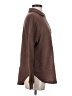 Margaret O'Leary Houndstooth Brown Long Sleeve Blouse Size S - photo 4