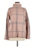 Rain Plaid Tan Turtleneck Sweater Size M - photo 1