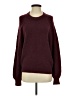 Wilfred Solid Burgundy Pullover Sweater Size S - photo 1