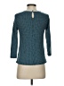 Elle Teal Long Sleeve Top Size XS - photo 2