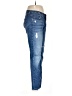 James Jeans Hearts Blue Jeans Size 28 waist - photo 4