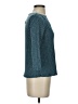 Elle Teal Long Sleeve Top Size XS - photo 4