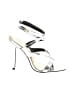 Schutz Silver Sandals Size 8 1/2 - photo 1