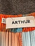 Arthur 100% Polyester Print Orange Casual Pants Size 6 - photo 7
