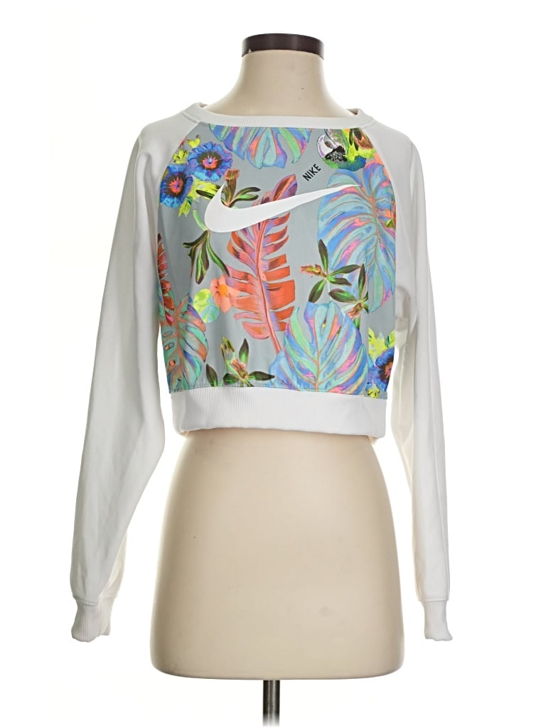 Pre-owned Nike Sweatshirt In White