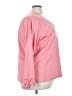 Denim & Co 100% Cotton Pink Sweatshirt Size 3X - photo 4