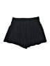 New In 100% Viscose Solid Black Shorts Size L - photo 2