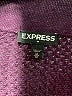Express Outlet 100% Rayon Purple Burgundy Cardigan Size M - photo 7