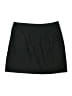 IZOD 100% Polyester Solid Black Casual Skirt Size 12 - photo 2