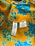 Cato 100% Polyester Yellow Short Sleeve Blouse Size M - photo 7