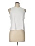 Unbranded White Sleeveless T-Shirt Size L - photo 1