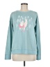 LC Lauren Conrad Print Teal Sweatshirt Size M - photo 1