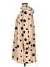 Shein 100% Polyester Polka Dots Tan Casual Dress Size M - photo 5