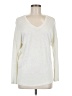 CAbi 100% Viscose Ivory Long Sleeve Top Size M - photo 1
