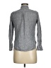 Finery Gray Long Sleeve Button-Down Shirt Size M - photo 2
