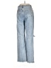 Shein Hearts Blue Jeans Size M - photo 2