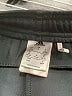 Adidas 100% Polyester Black Gray Track Pants Size M - photo 6