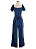 Lilly Pulitzer Solid Blue Jumpsuit Size 6 - photo 1