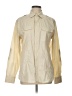 Murano 100% Cotton Ivory Long Sleeve Blouse Size L - photo 1
